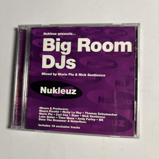 Mario Piu & Nick Sentience – Big Room DJs (CD, 2001, 2-Disc)