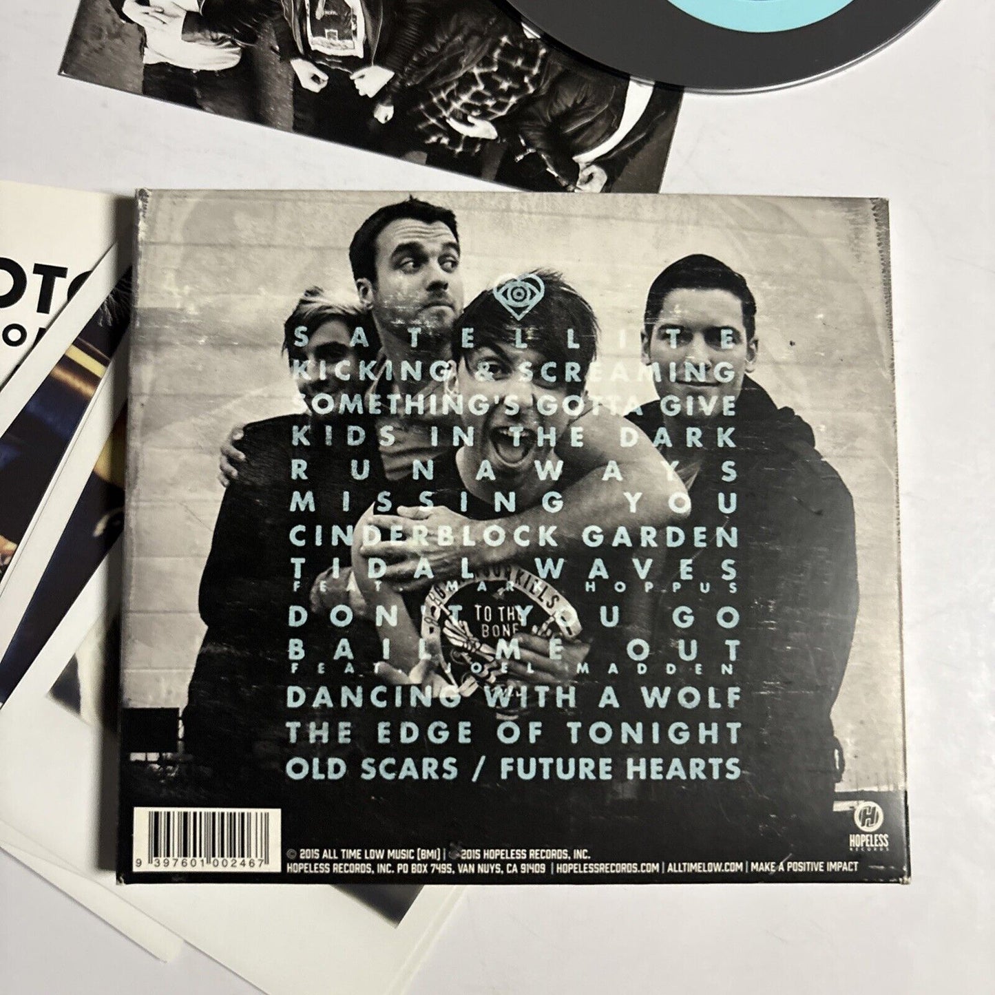 All Time Low – Future Hearts (CD, 2015) HR2129-2 Digipak