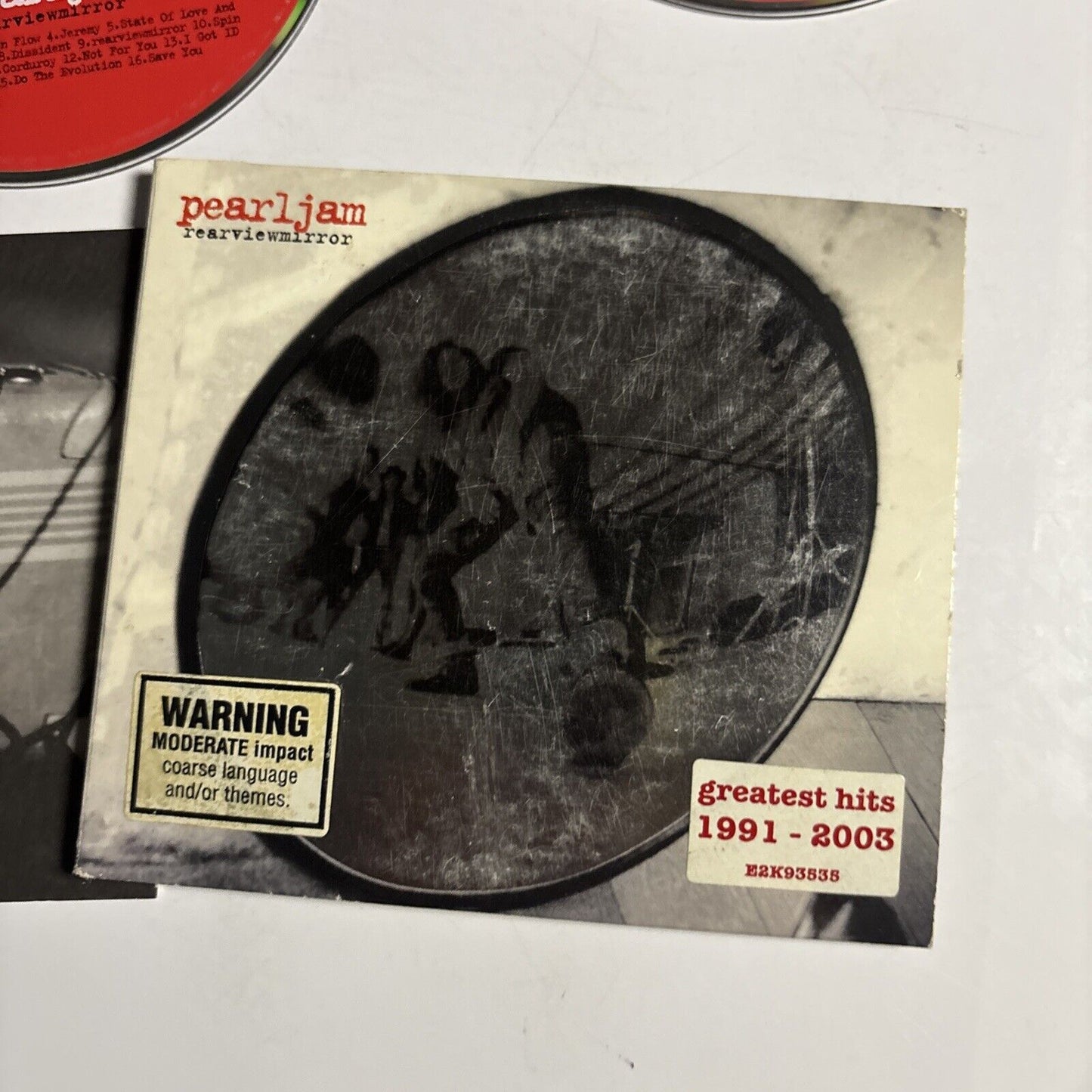 Pearl Jam – Rearviewmirror (Greatest Hits 1991-2003) (CD, 2004, 2-Disc)