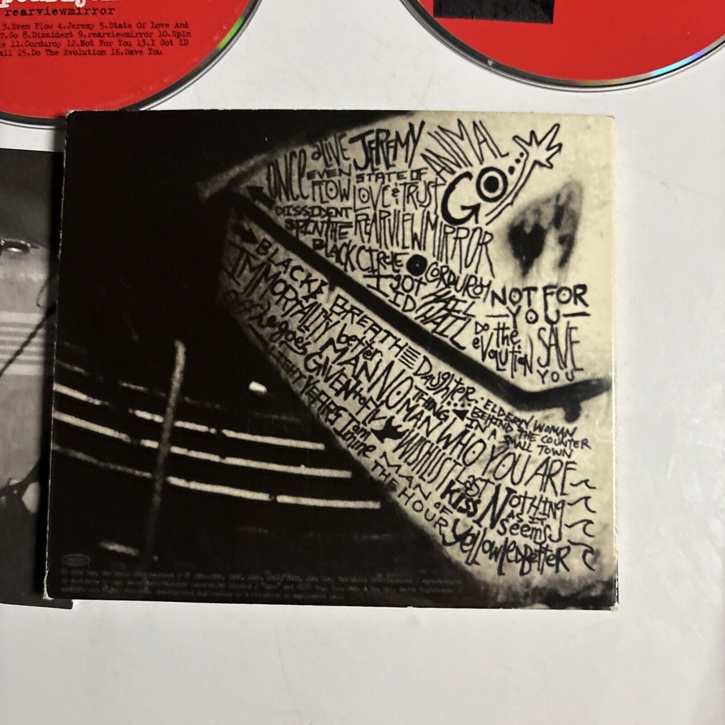 Pearl Jam – Rearviewmirror (Greatest Hits 1991-2003) (CD, 2004, 2-Disc)