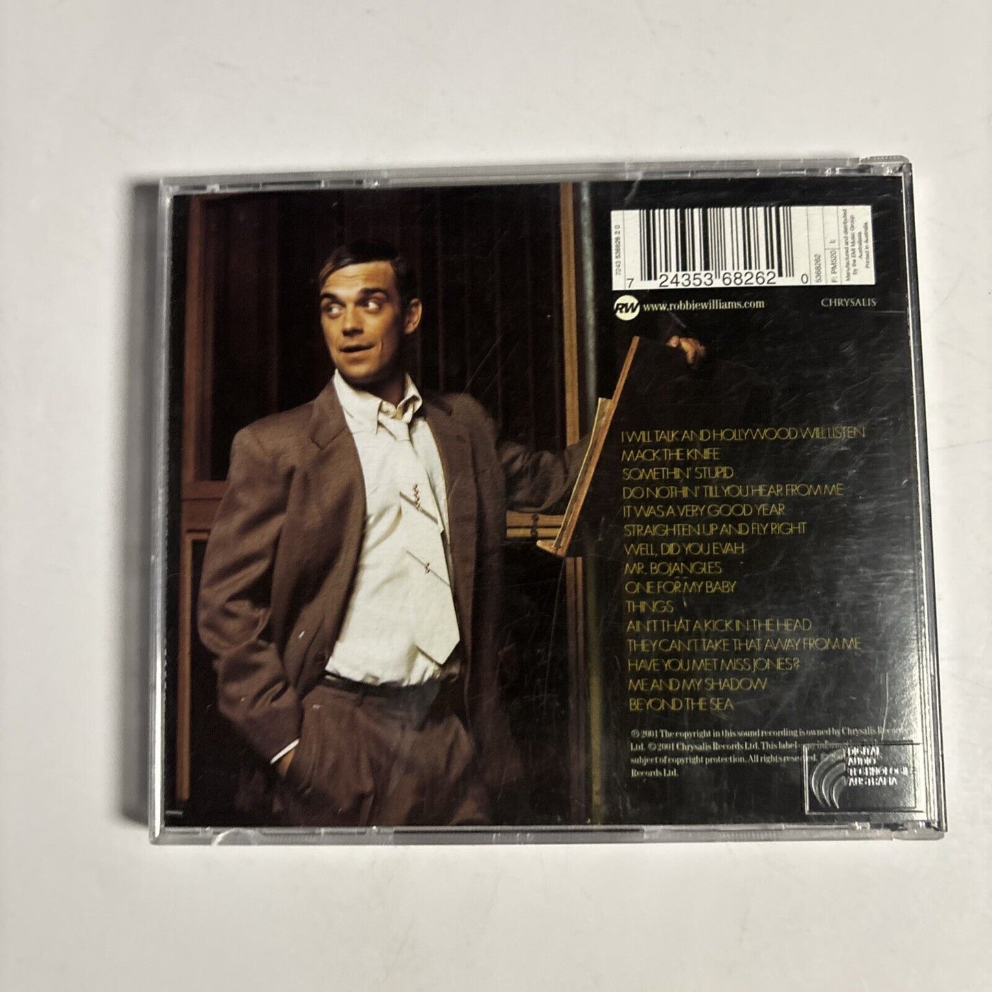 Robbie Williams – Swing When You're Winning (CD, 2001)