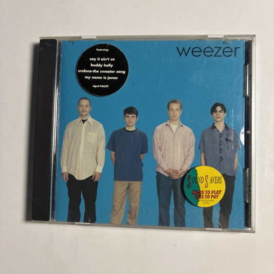 Weezer – Weezer [Blue Cover] (CD, 1994) DGCD-24629