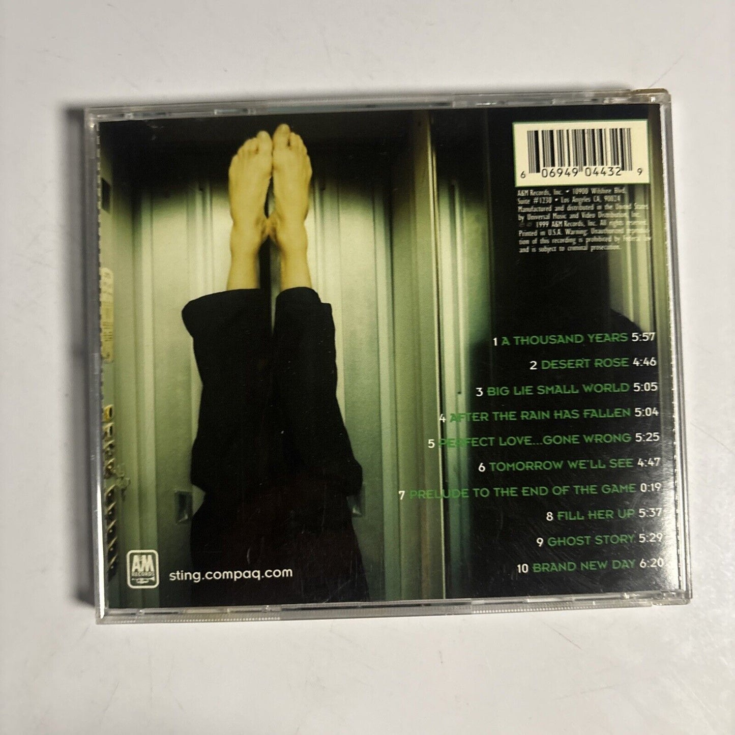 Sting – Brand New Day (CD, 1999)