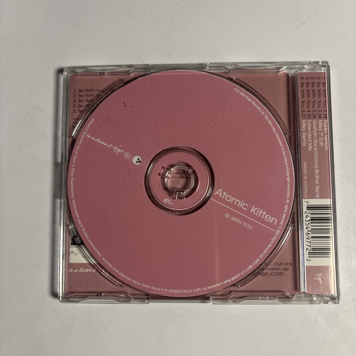 Atomic Kitten – Be With You (CD, 2002)