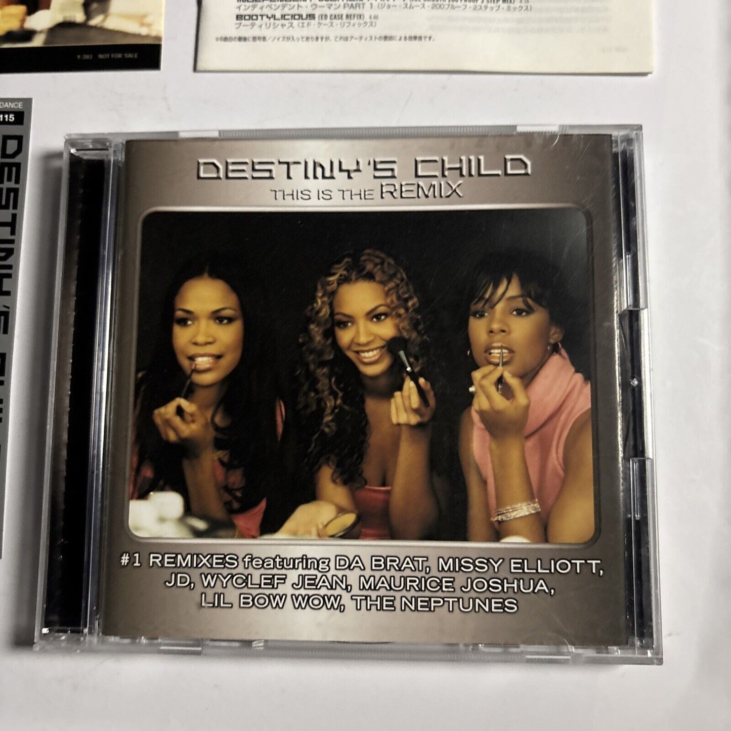 Destiny's Child – This Is The Remix (CD, 2002) Japan Bonus Track, Obi, Sticker