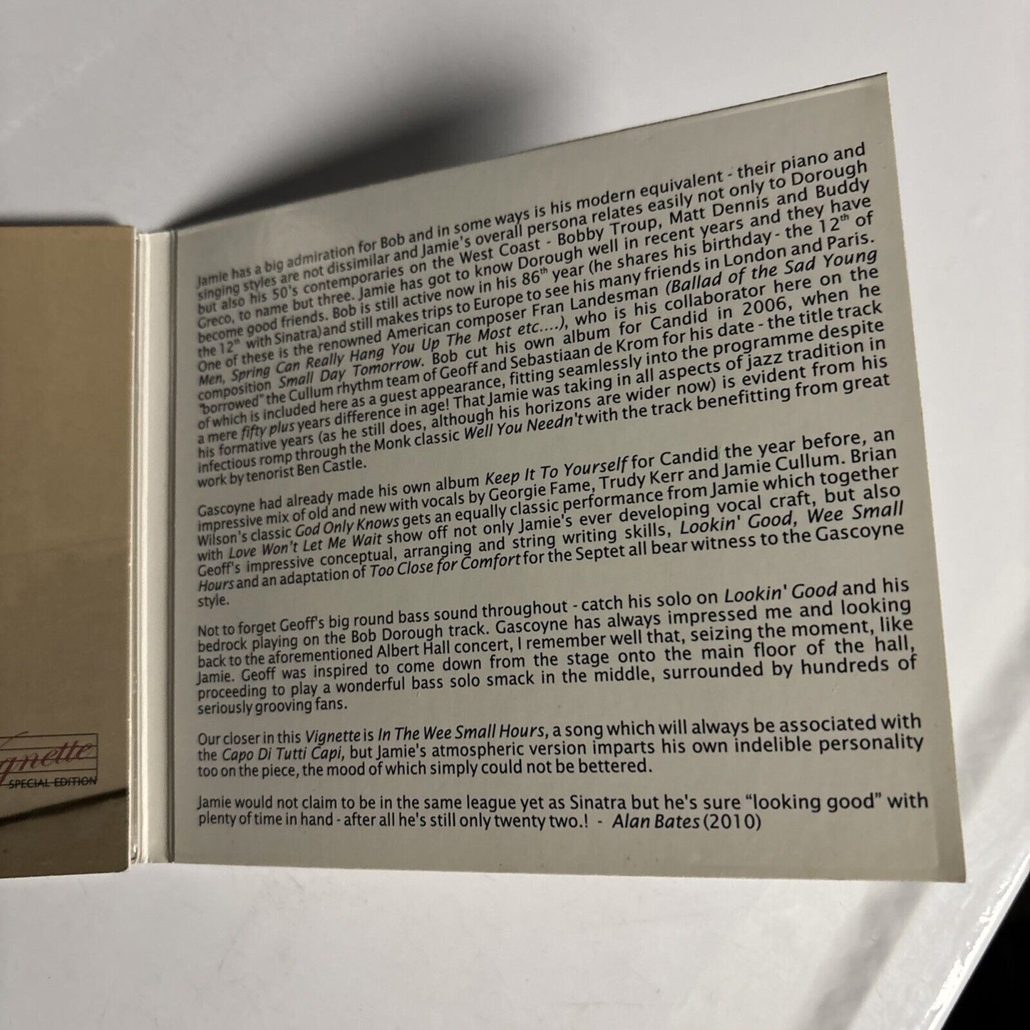 Jamie Cullum & Friends – Devil May Care! (CD, 2010) CCD 79351 Digipak