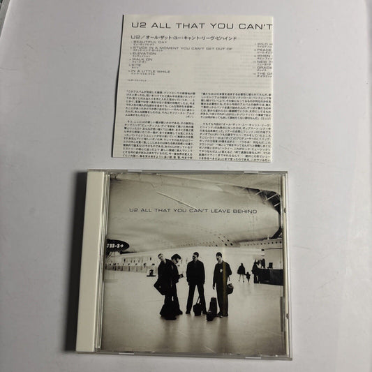U2 – All That You Can't Leave Behind (CD, 2000) uici-1002 Japan