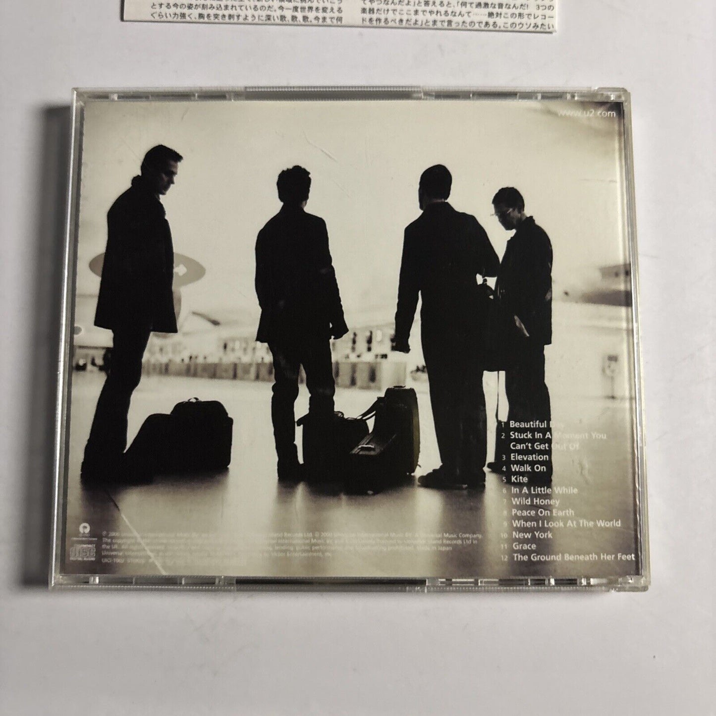 U2 – All That You Can't Leave Behind (CD, 2000) uici-1002 Japan