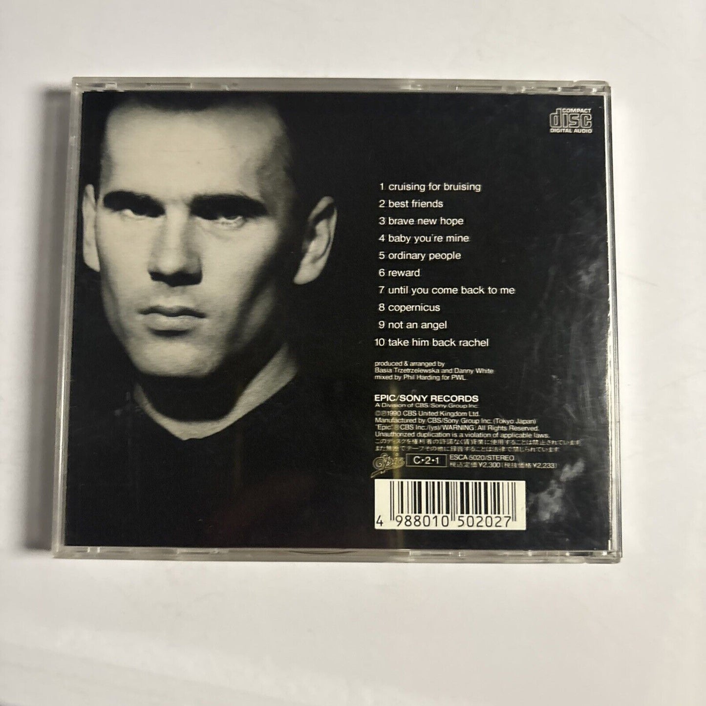 Basia – London Warsaw New York (CD, 1990) ESCA 5020 Japan