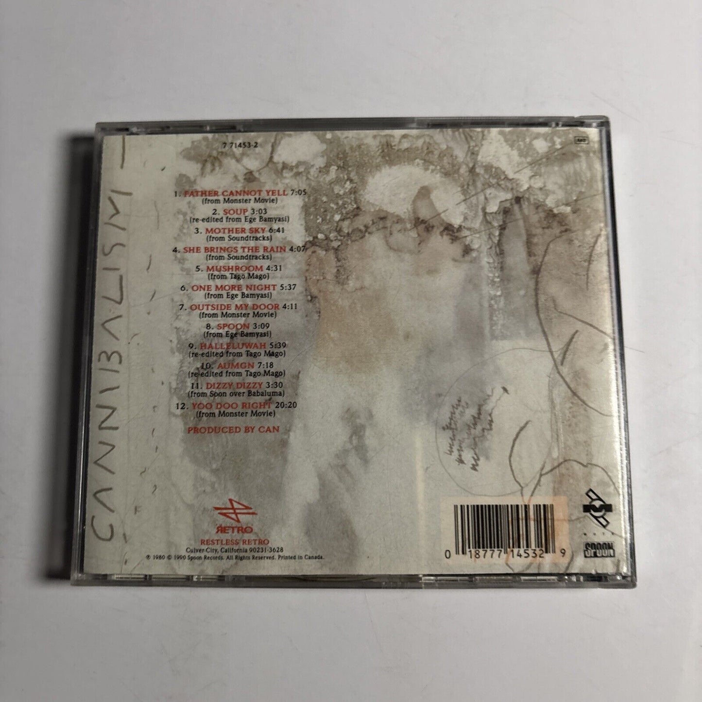 Can – Cannibalism 1 (CD, 1990) 7 71453-2