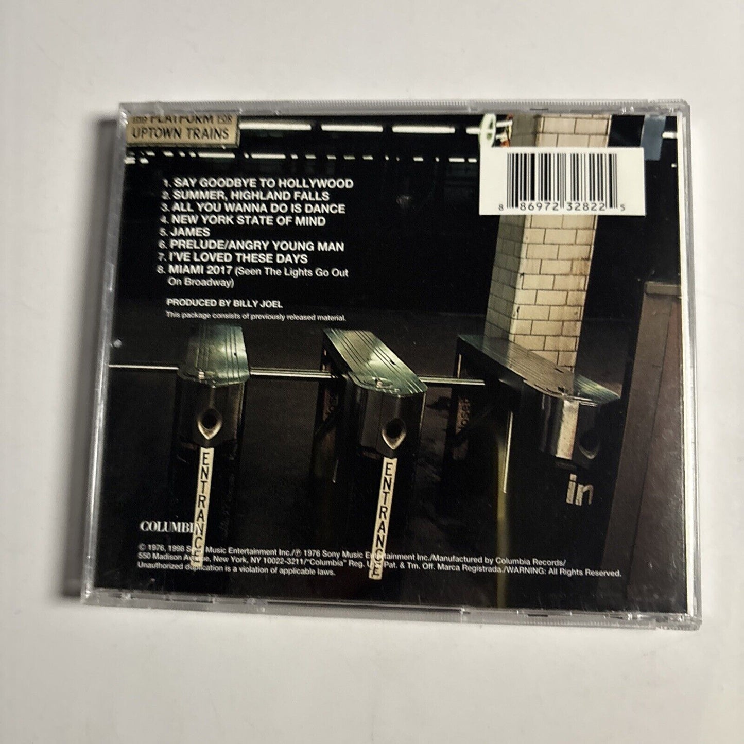 Billy Joel – Turnstiles (CD, 1998) CK 69383