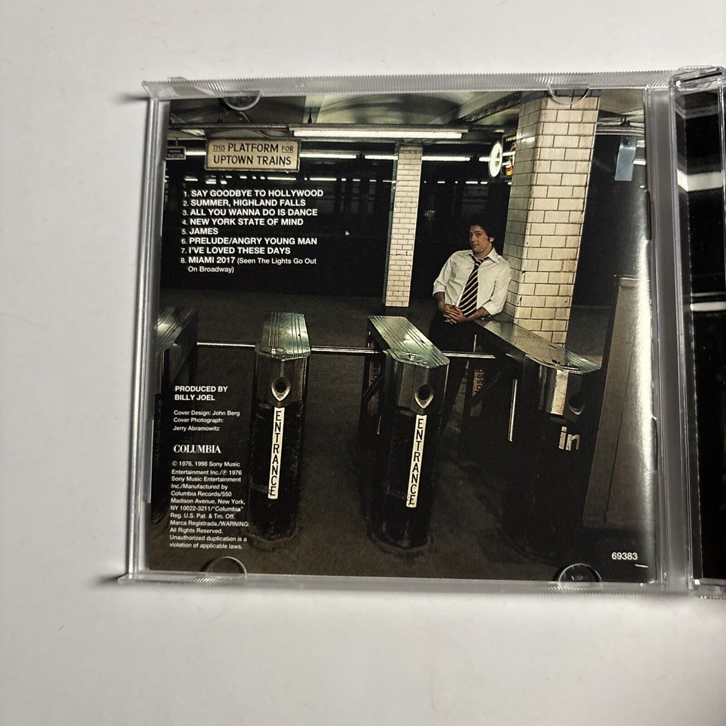 Billy Joel – Turnstiles (CD, 1998) CK 69383