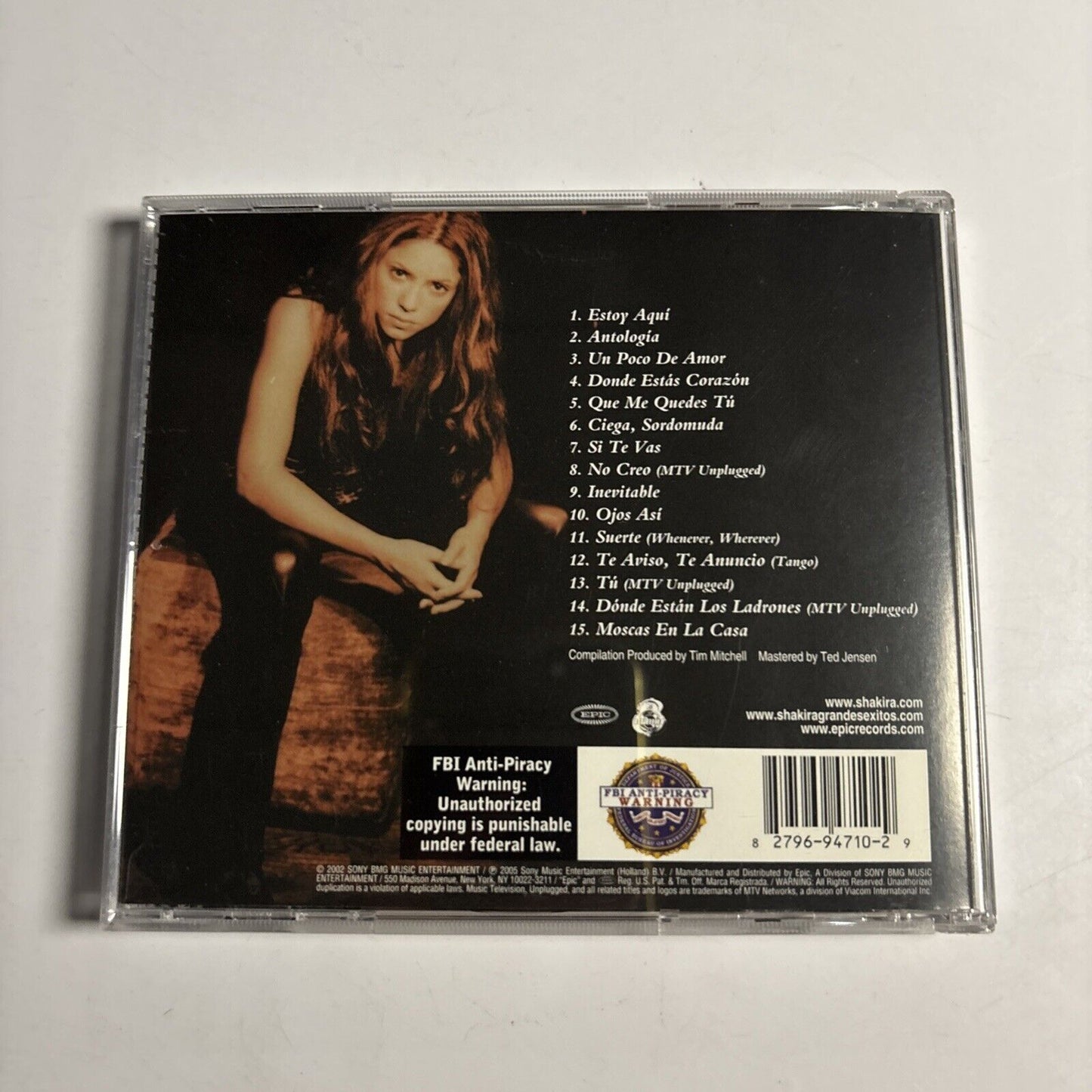 Shakira – Grandes Exitos (CD, 2005)