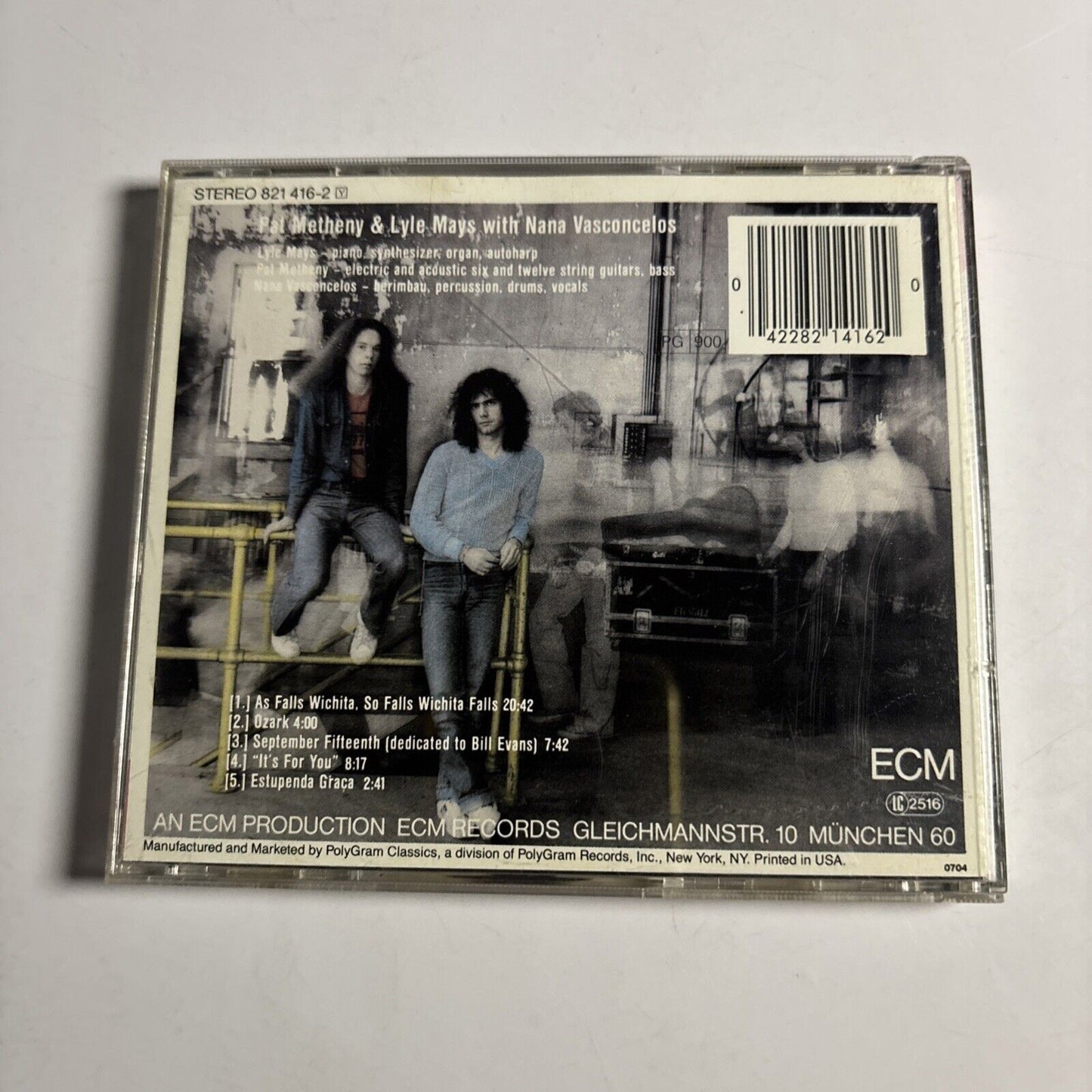 Pat Metheny & Lyle Mays – As Falls Wichita, So Falls Wichita Falls (CD, 1981)