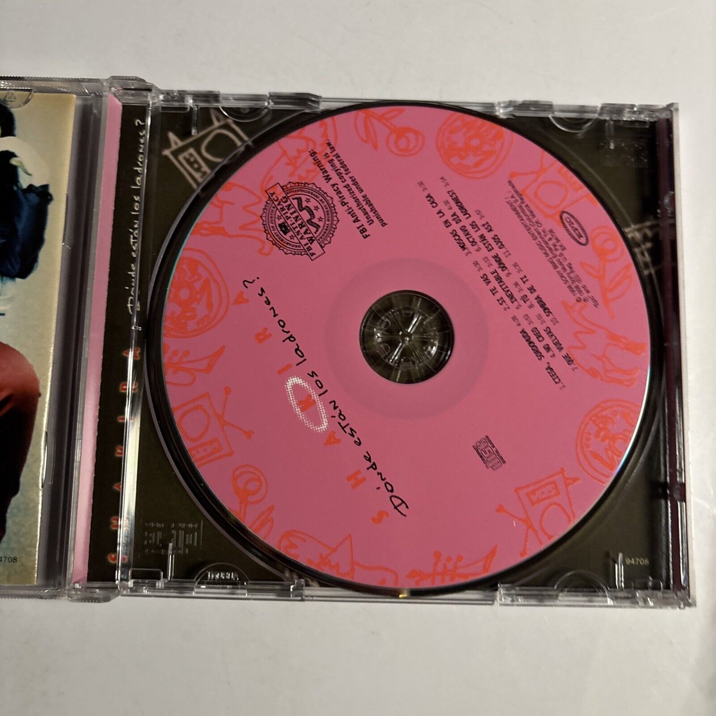 Shakira – Dónde Están Los Ladrones? (CD, 2005) EK 94708