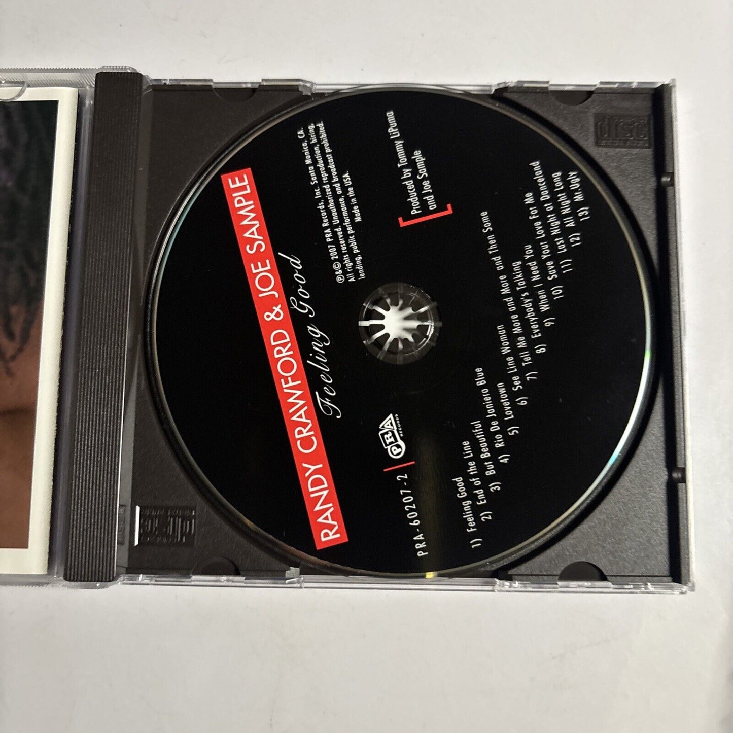Randy Crawford & Joe Sample – Feeling Good(CD, 2007) PRA-60207-2