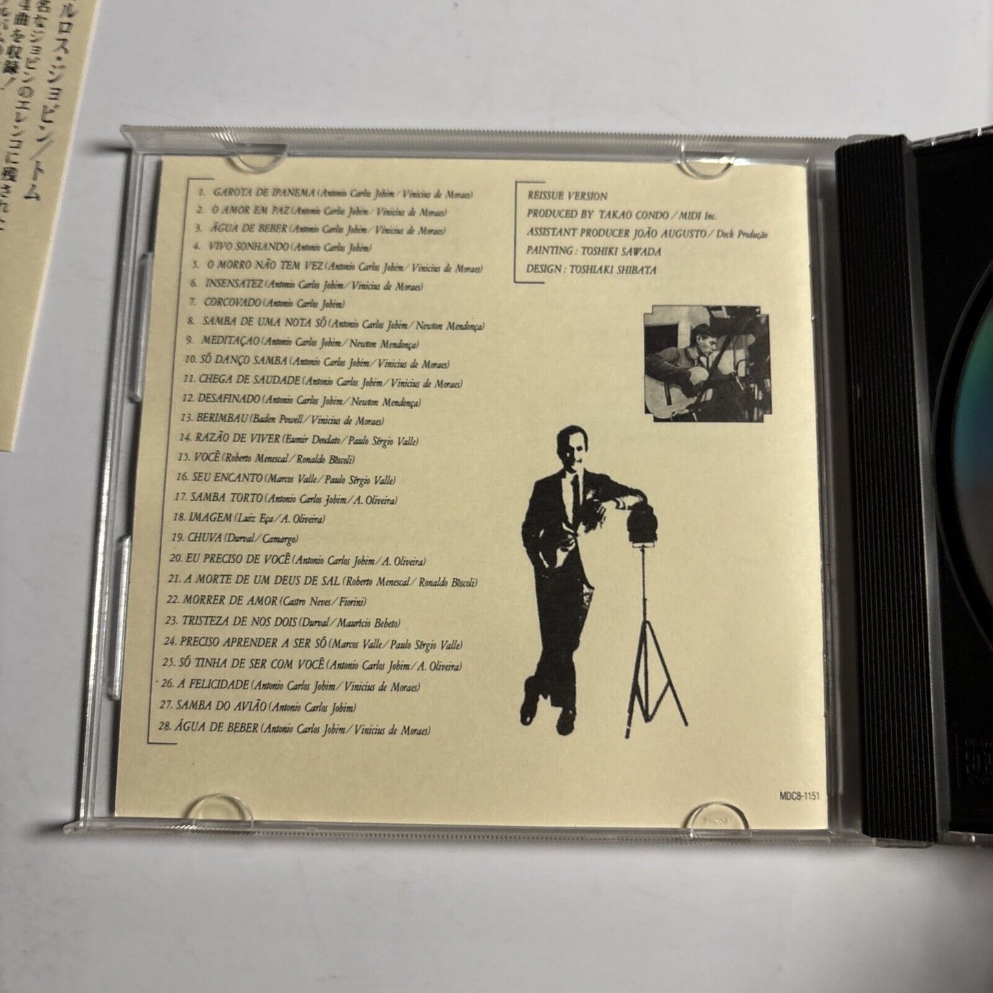 Antonio Carlos Jobim – Antonio Carlos Jobim (CD, 1991) MDC8-1151 Japan