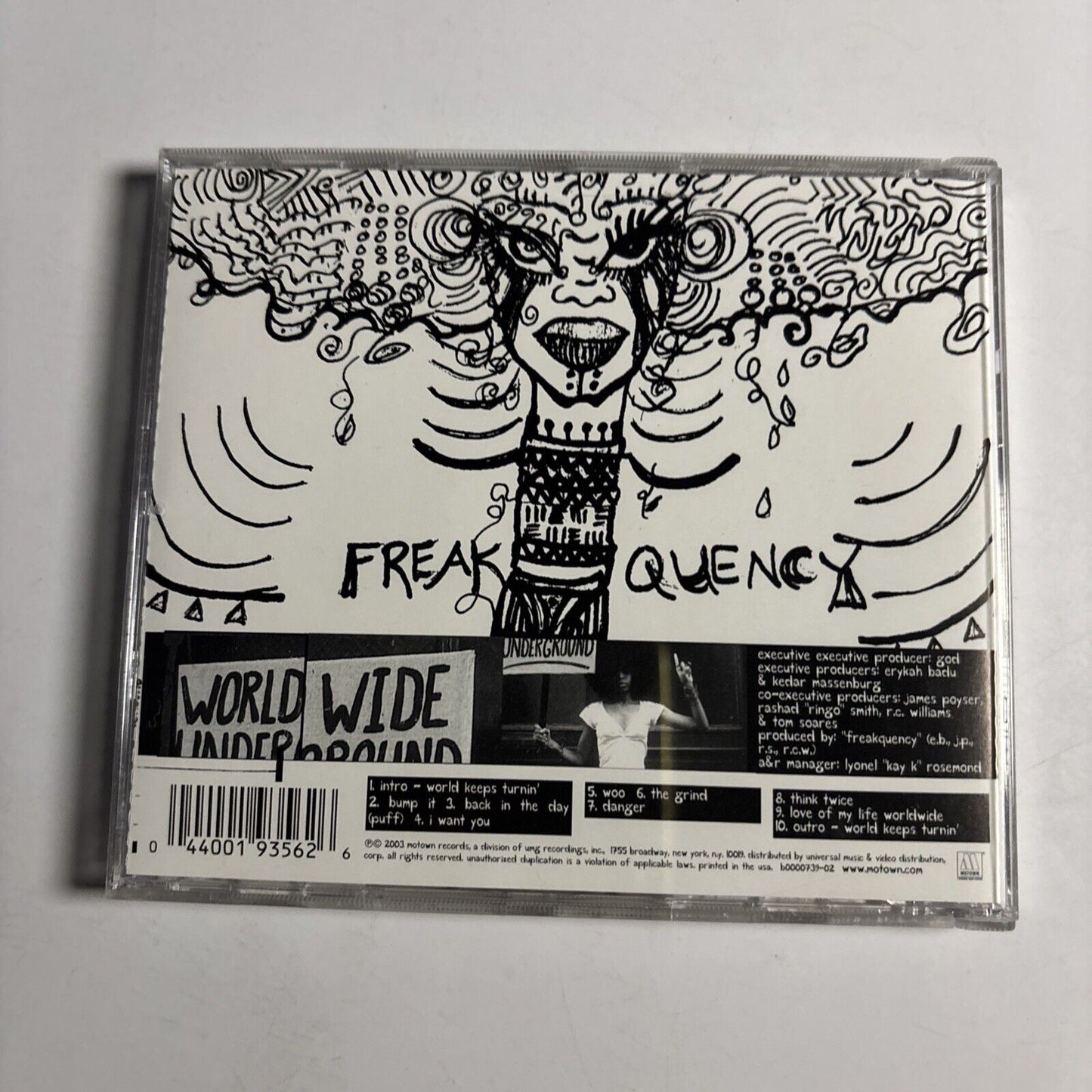 Erykah Badu – Worldwide Underground (CD, 2006) b0000739-02