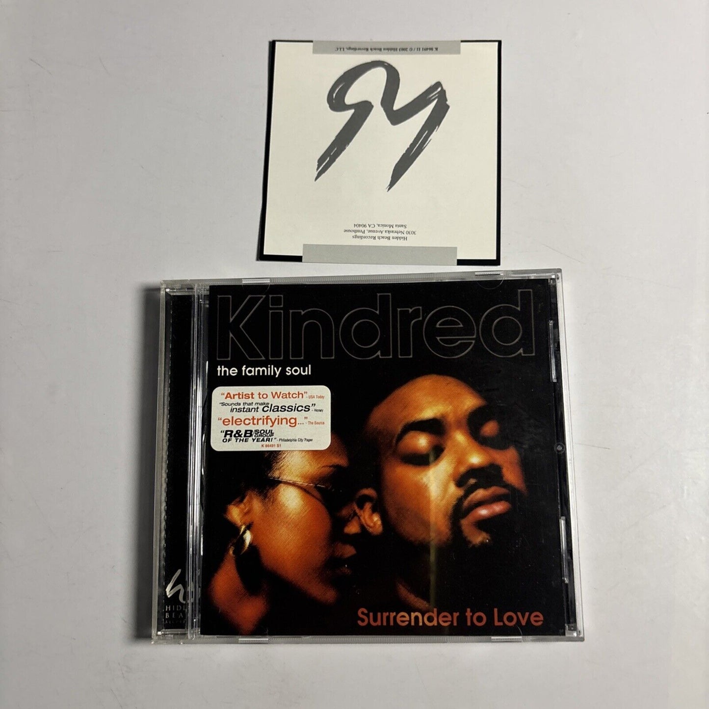 Kindred The Family Soul – Surrender To Love (CD, 2003) ek-86491