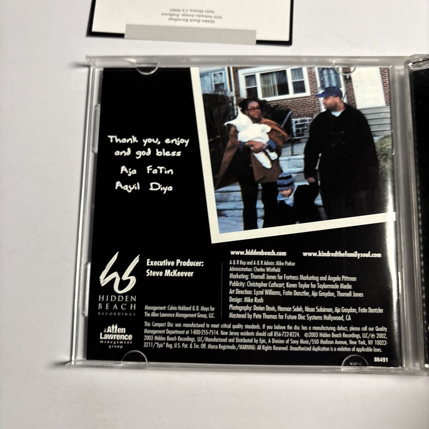 Kindred The Family Soul – Surrender To Love (CD, 2003) ek-86491