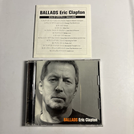 Eric Clapton – Ballads (CD, 2003) wpcr-11760 Japan