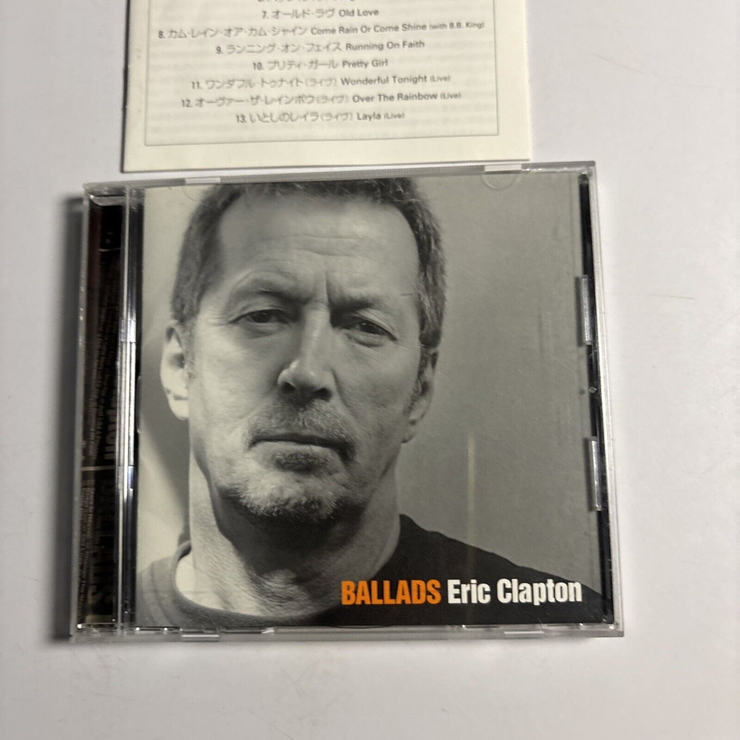 Eric Clapton – Ballads (CD, 2003) wpcr-11760 Japan