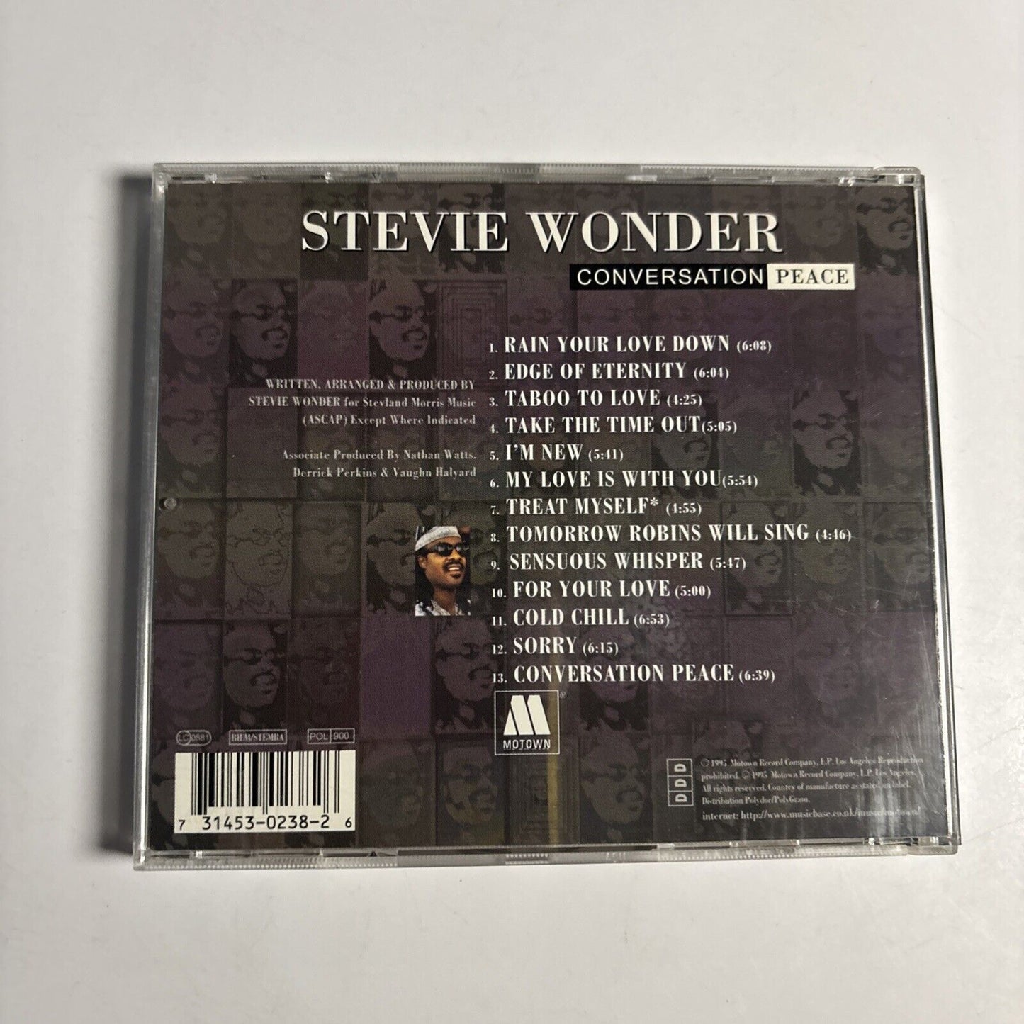 Stevie Wonder – Conversation Peace (CD, 1995) 530 238-2