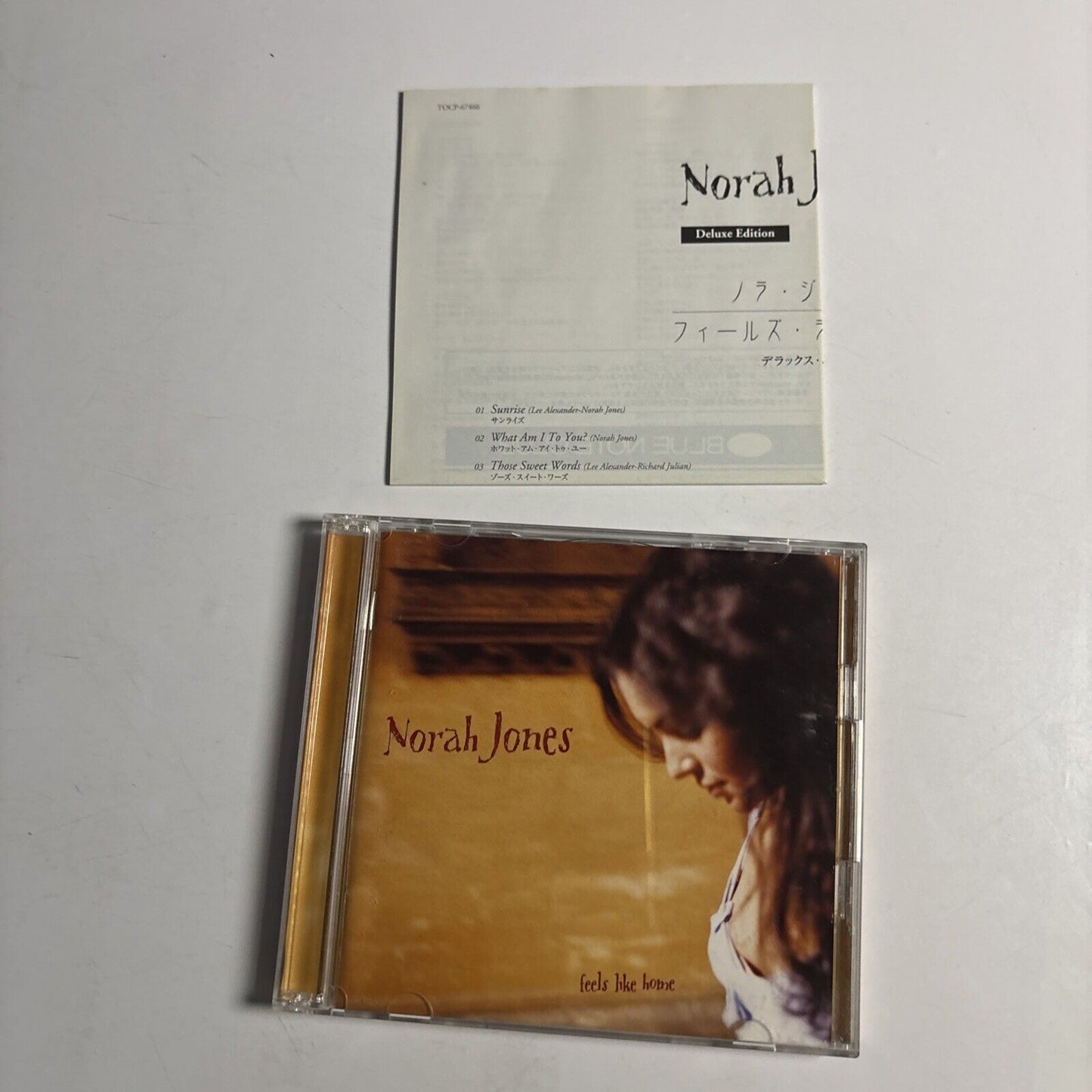 Norah Jones – Feels Like Home (CD + DVD, 2004) tocp-67466 Japan