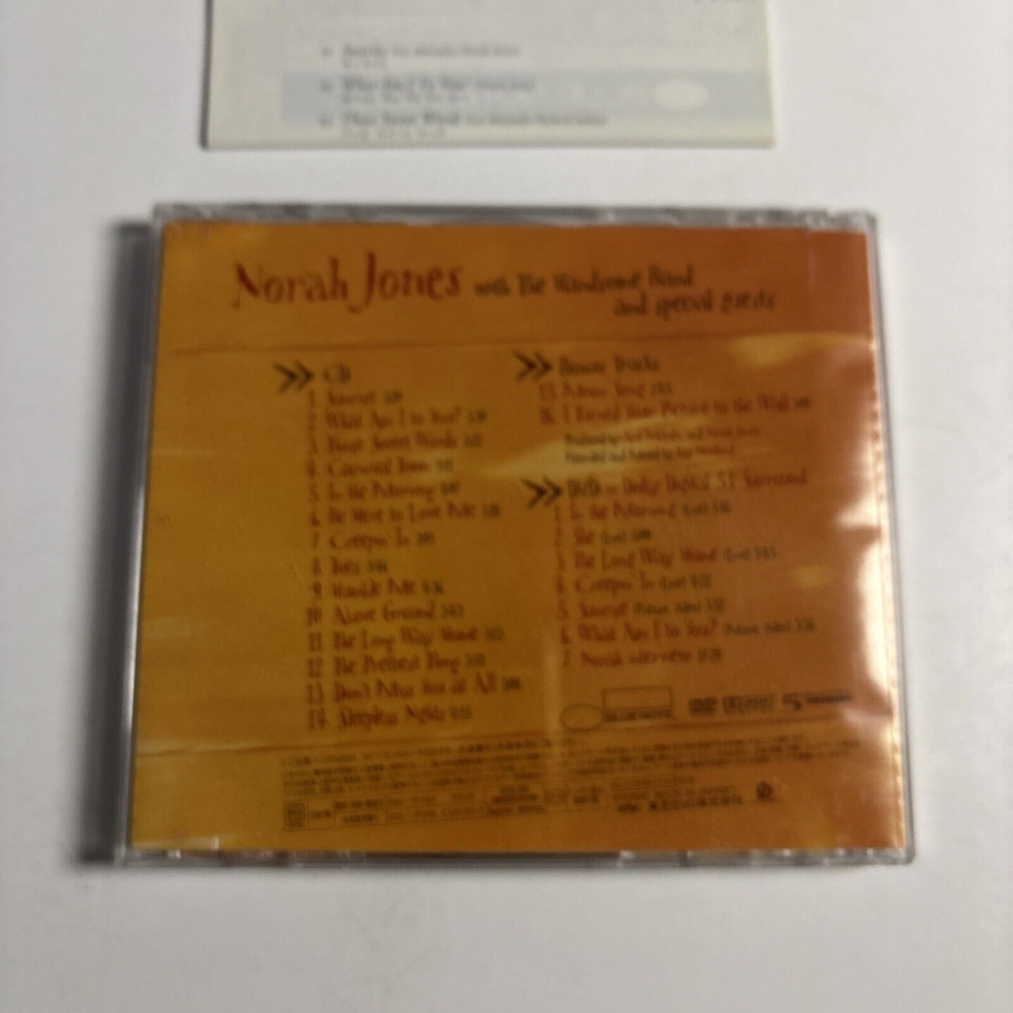 Norah Jones – Feels Like Home (CD + DVD, 2004) tocp-67466 Japan