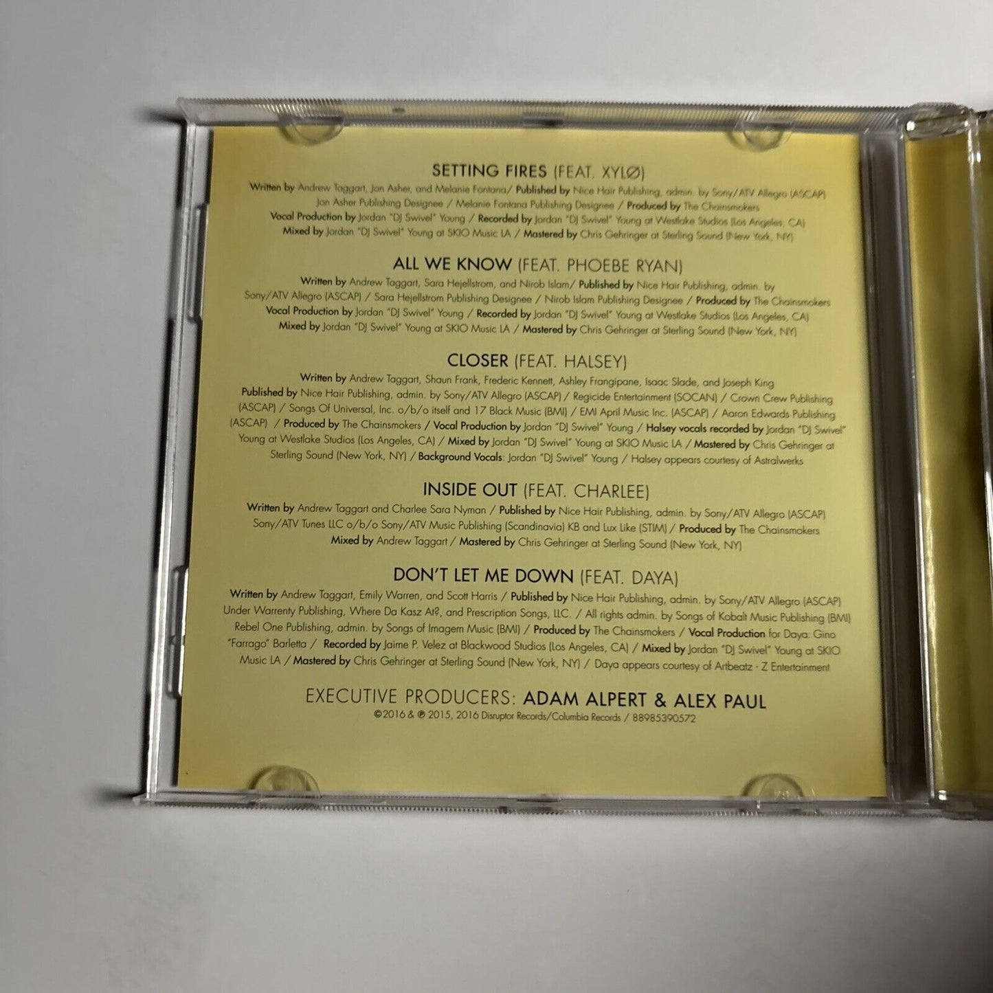 The Chainsmokers – Collage (CD, 2017)