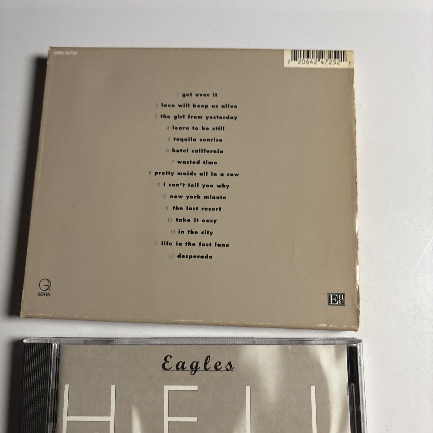 Eagles – Hell Freezes Over (CD, 1994) GEFD-24725