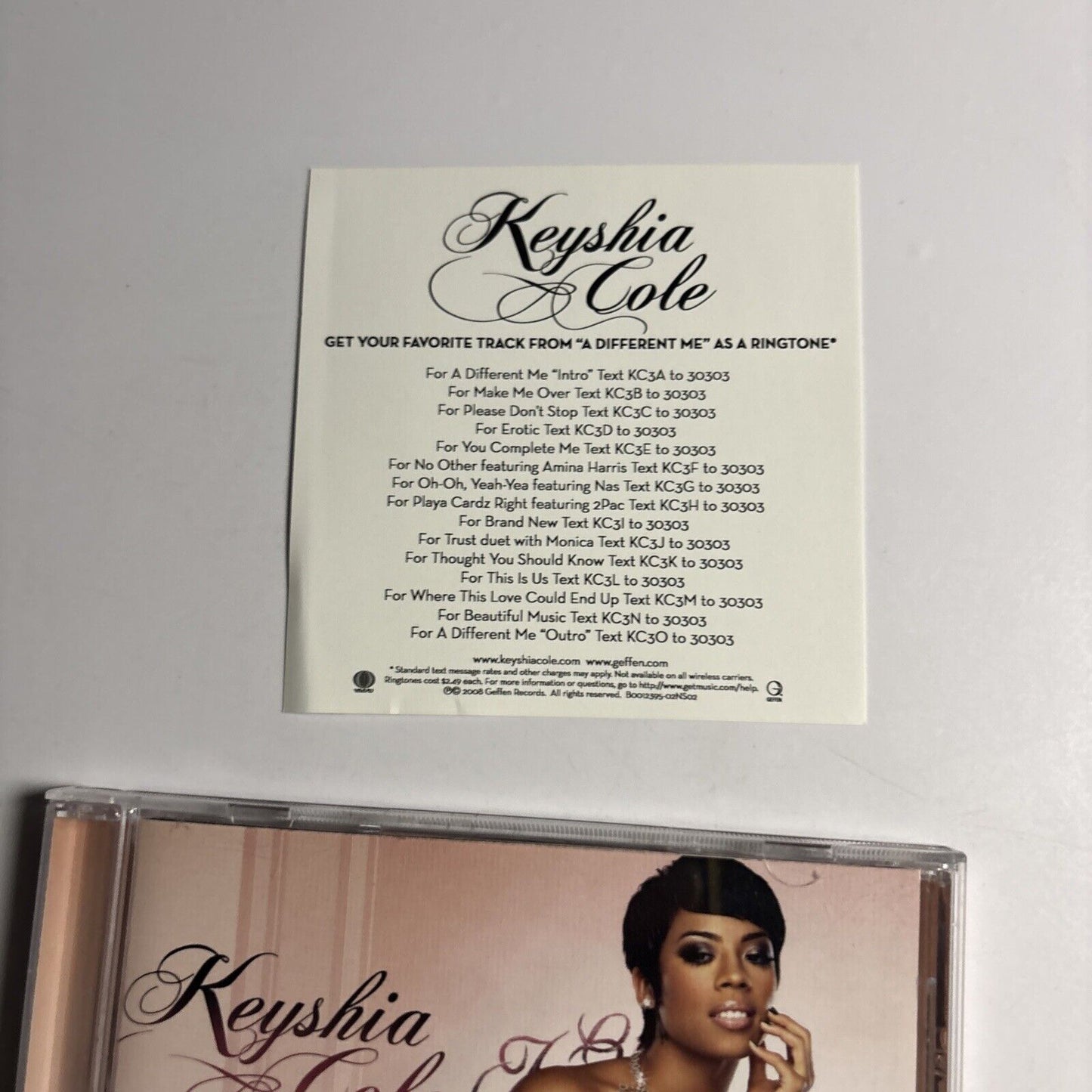 Keyshia Cole – A Different Me (CD, 2008) B0012500-02