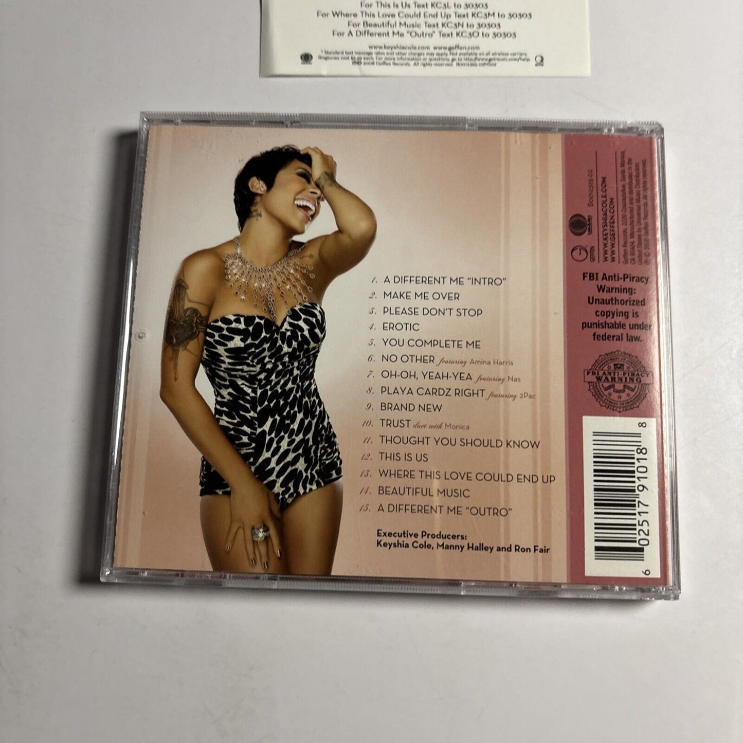 Keyshia Cole – A Different Me (CD, 2008) B0012500-02