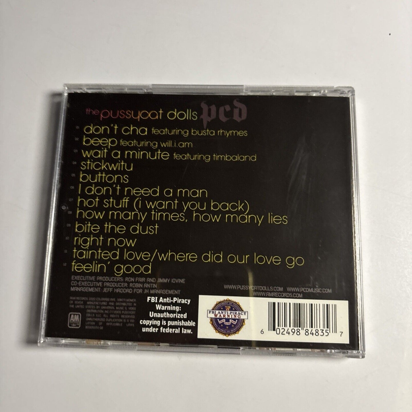 The Pussycat Dolls – PCD (CD, 2005) B0005374-02