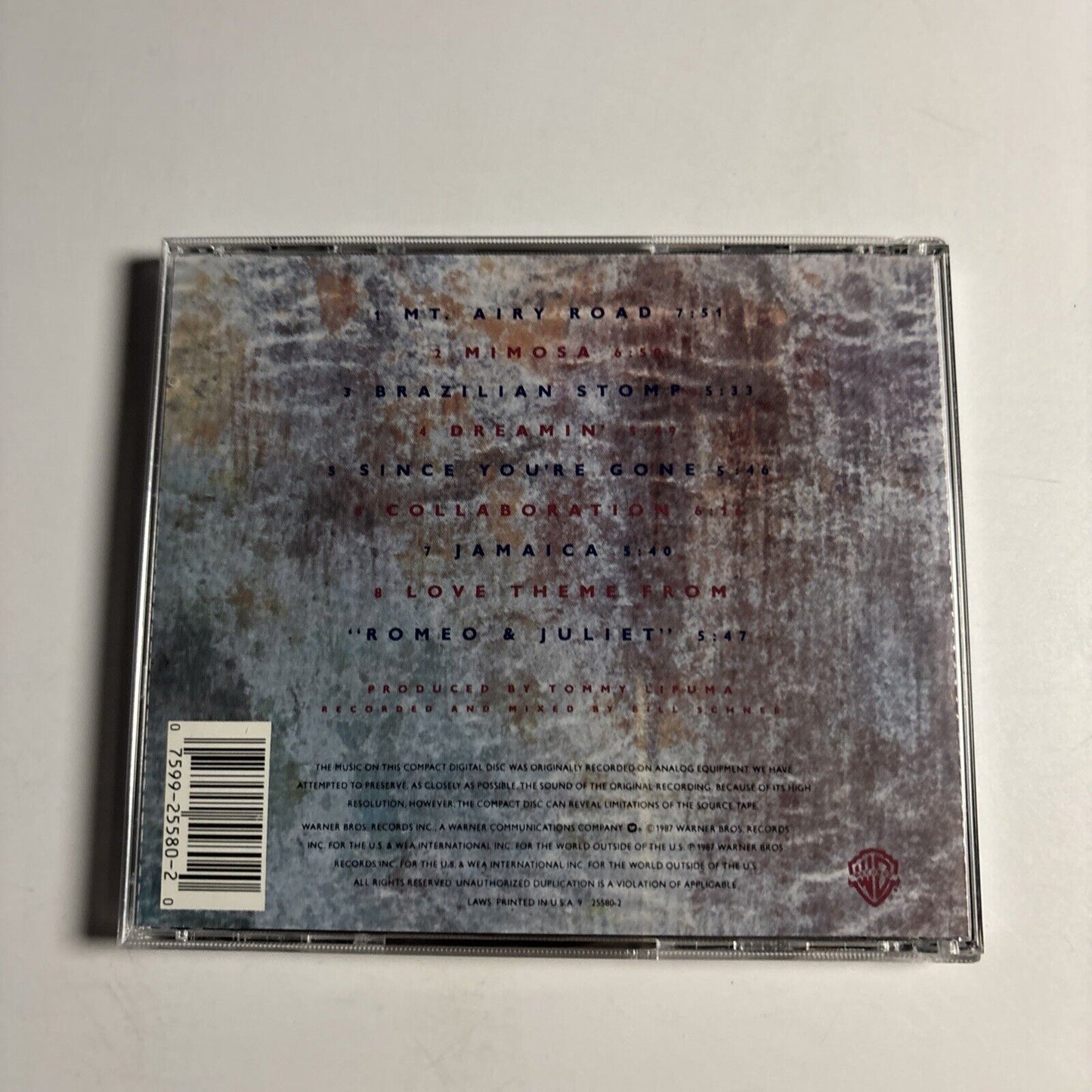 George Benson / Earl Klugh – Collaboration (CD, 1987) 925 580-2