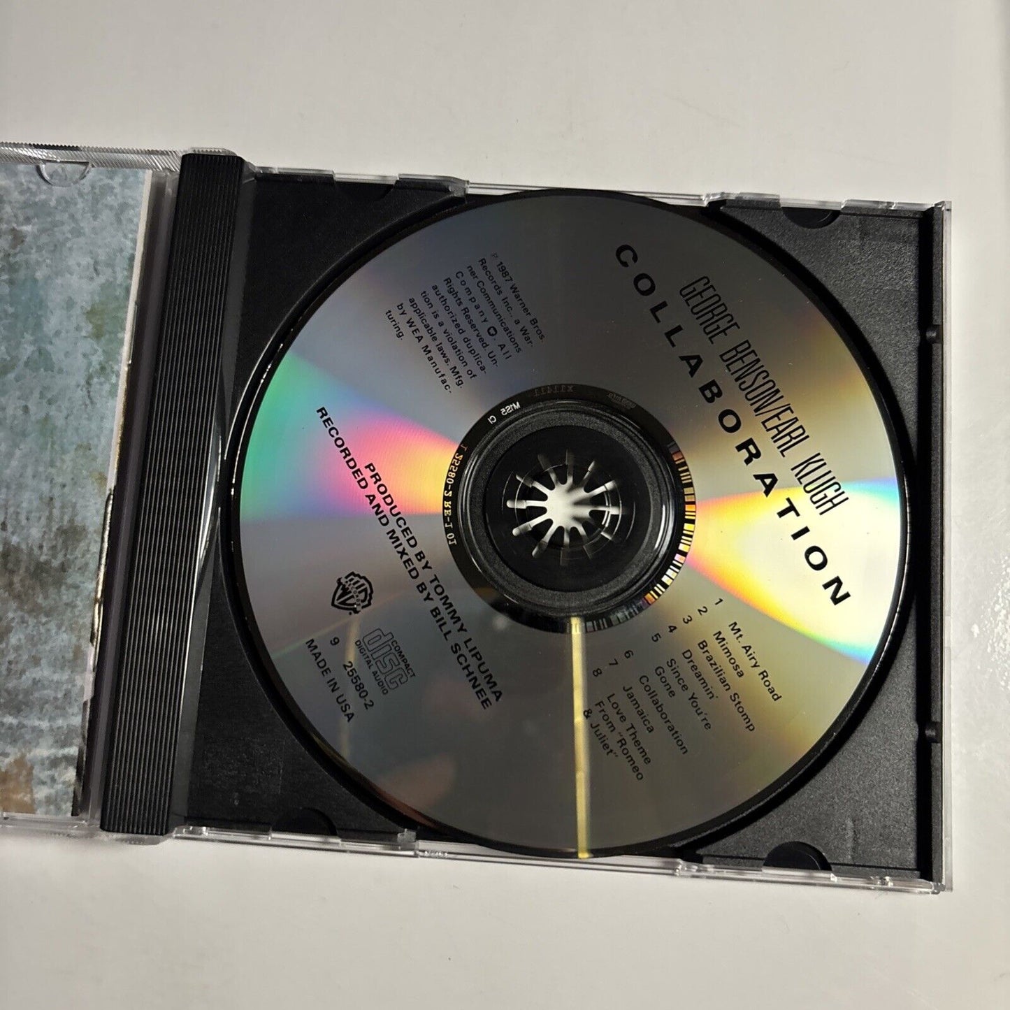 George Benson / Earl Klugh – Collaboration (CD, 1987) 925 580-2