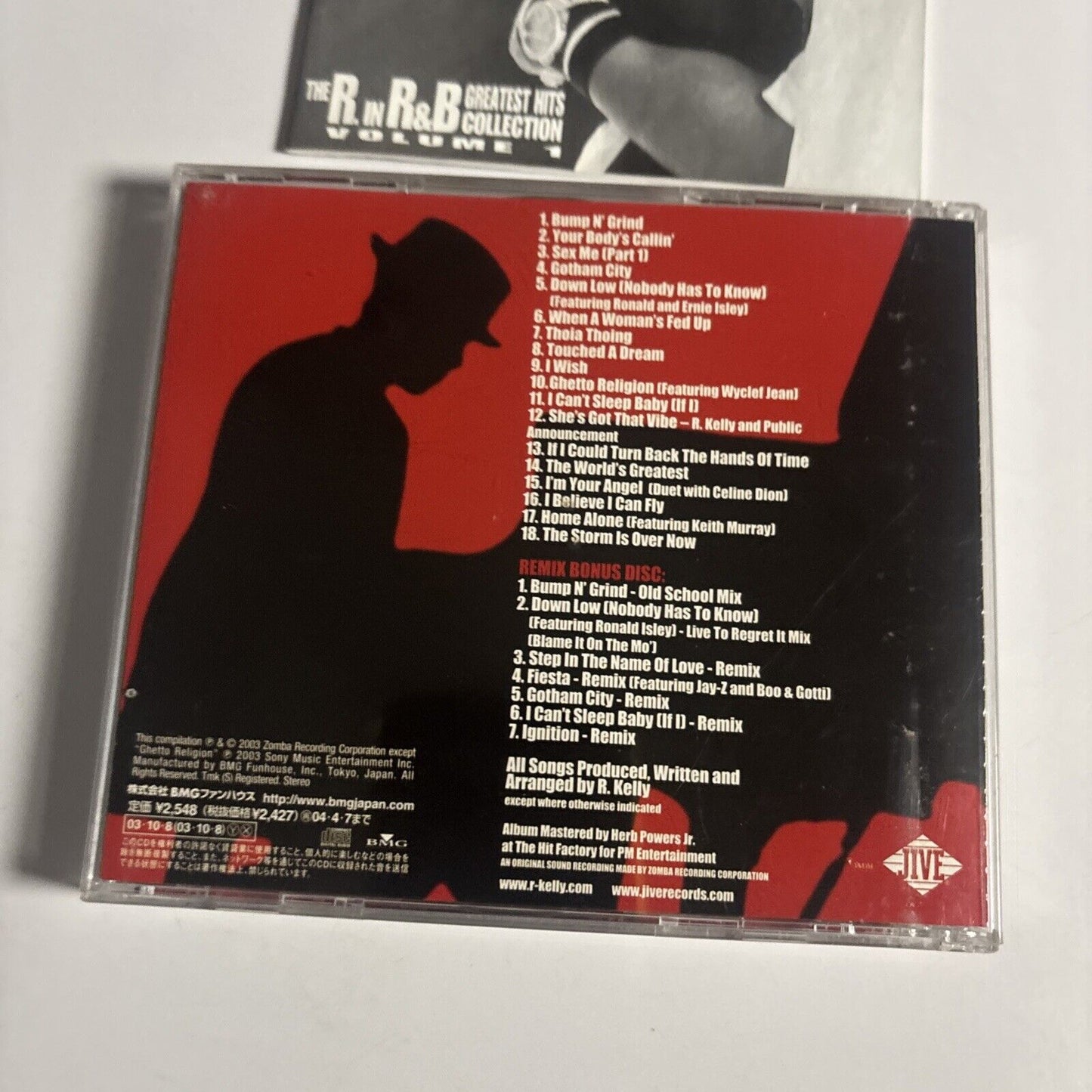 R. Kelly – The R. In R&B Greatest Hits Collection: Vol 1 (CD + DVD 2003 2-Disc)