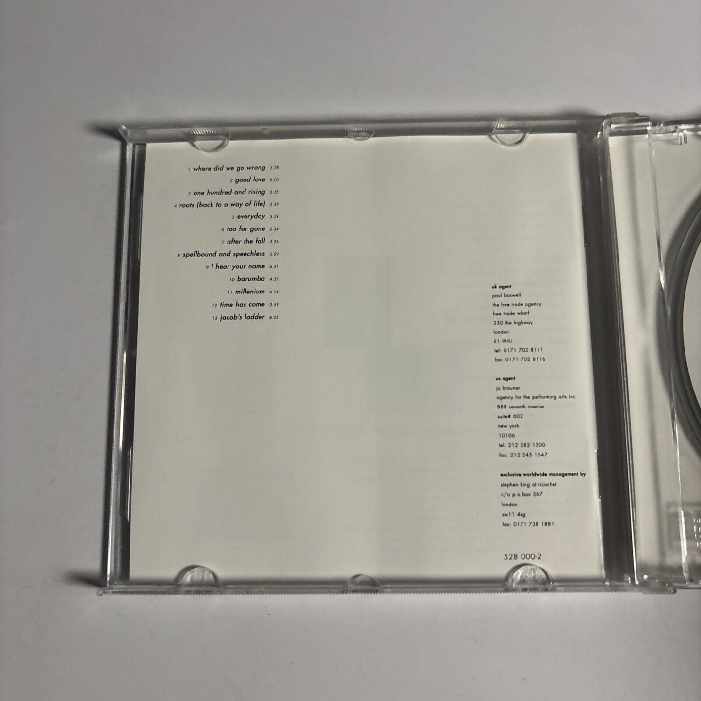 Incognito – 100° And Rising (CD, 1995) 528 000-2