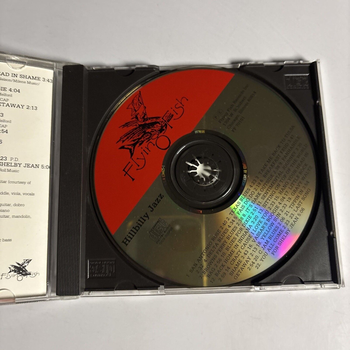 Vassar Clements – Hillbilly Jazz (CD, 1974) FF70101