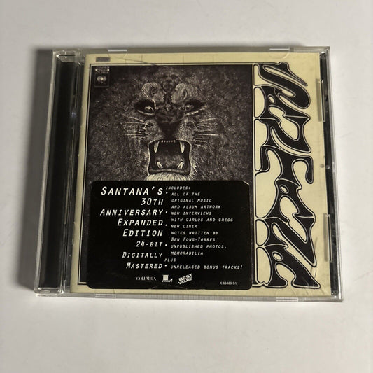 Santana – Santana [30th Anniversay Expanded Edition] (CD, 1998) CK 65489