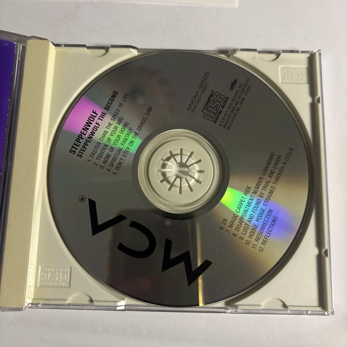 Steppenwolf – The Second (CD, 1995) mvcm-18505 Japan