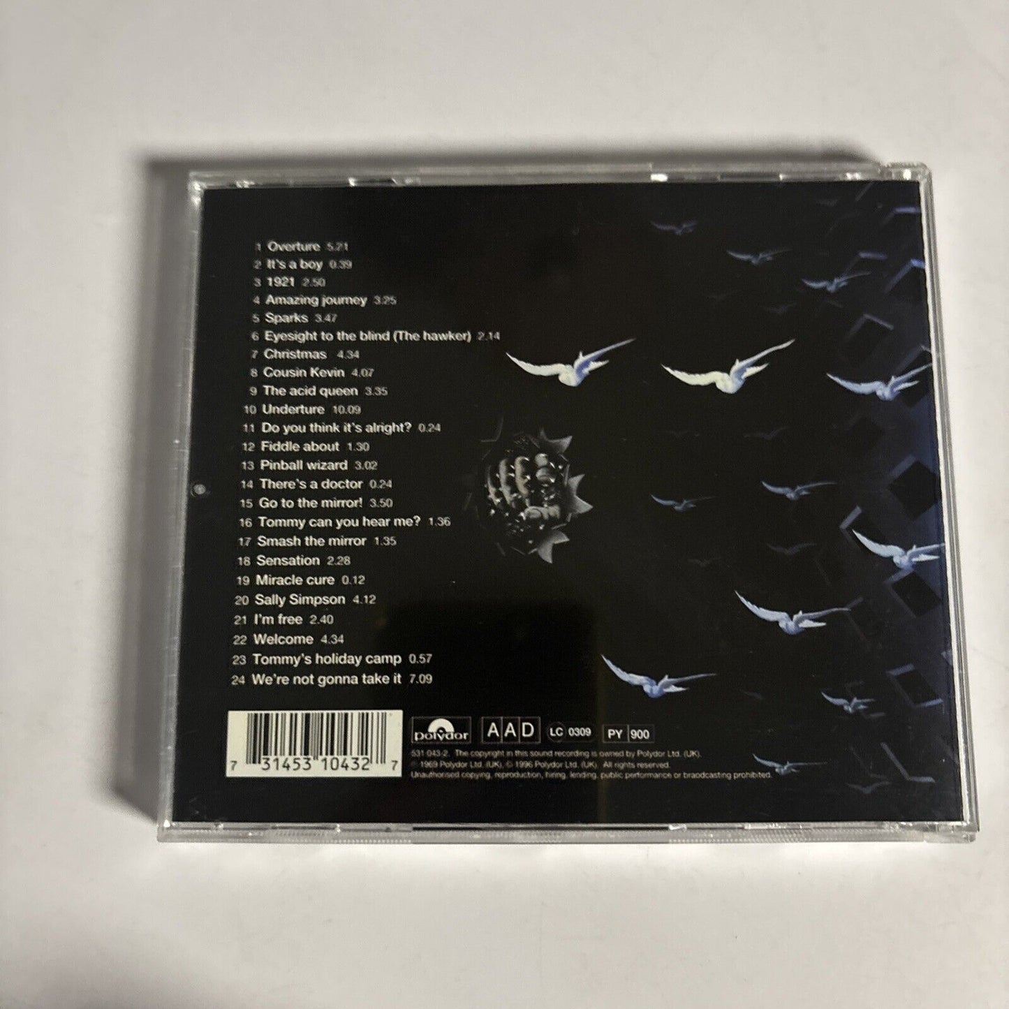 The Who – Tommy (CD, 1969) 531 043-2