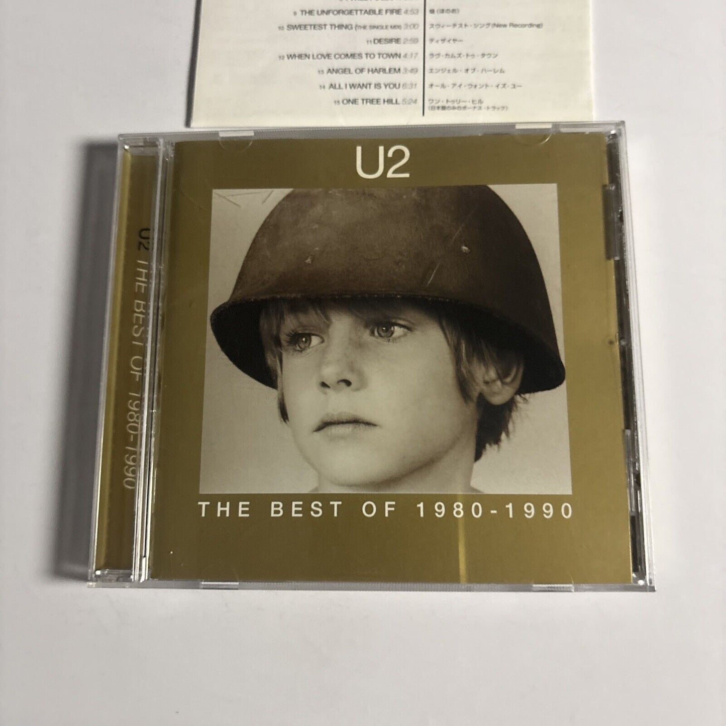 U2 – The Best Of 1980-1990 (CD, 1998) phcr-1885 Japan