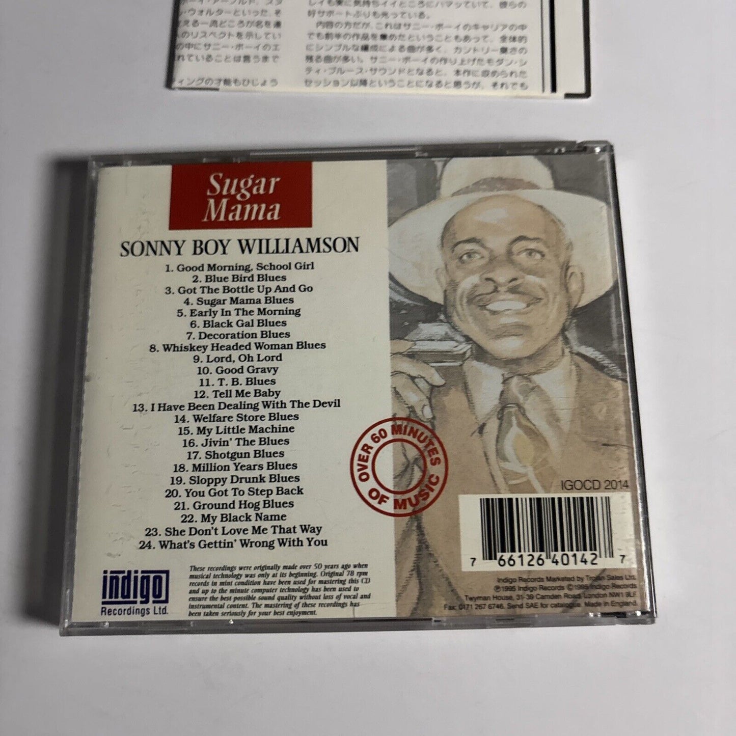 Sugar Mama - The Essential Recordings Of Sonny Boy Williamson (CD, 1995)