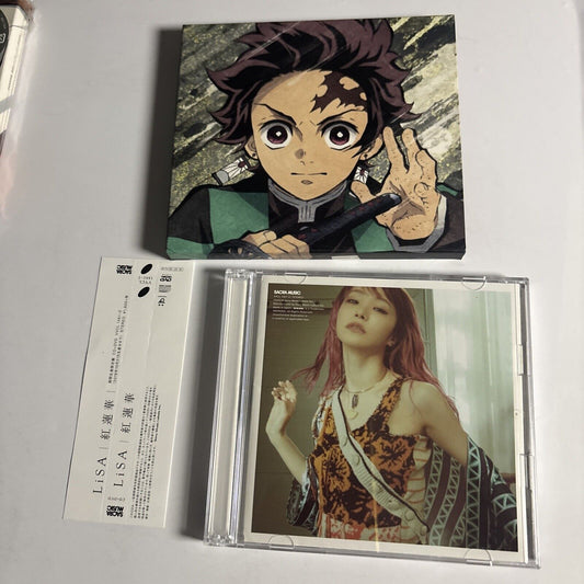 Lisa – 紅蓮華 (CD + DVD, 2019, 2-Disc) vvcl-1461-2 Japan Limited Edition, DVD