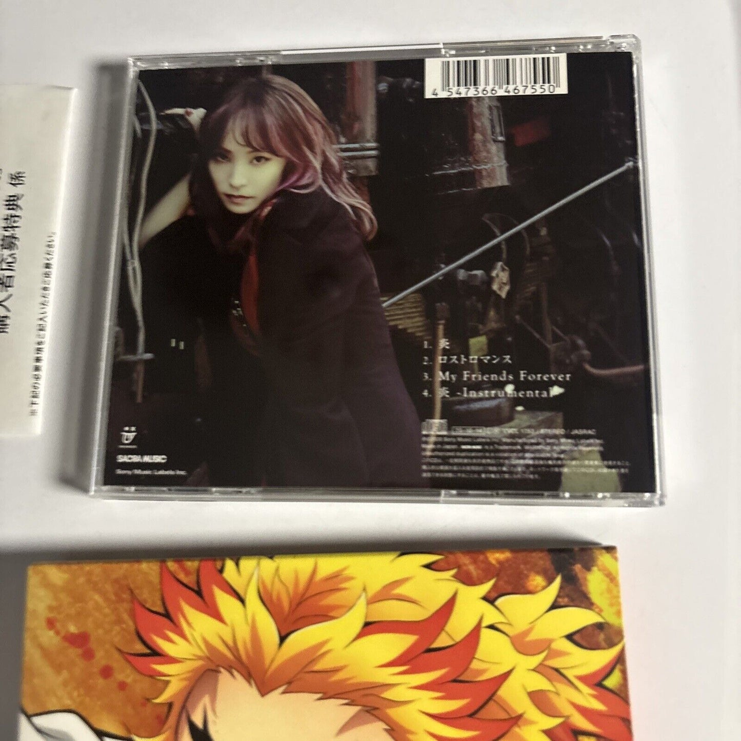 Lisa – 炎 – CD (Maxi-Single, Limited Edition), 2020 vvcl-1753 Japan obi