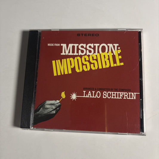 Lalo Schifrin – Music From Mission: Impossible (CD, 1996) HIPD-40021