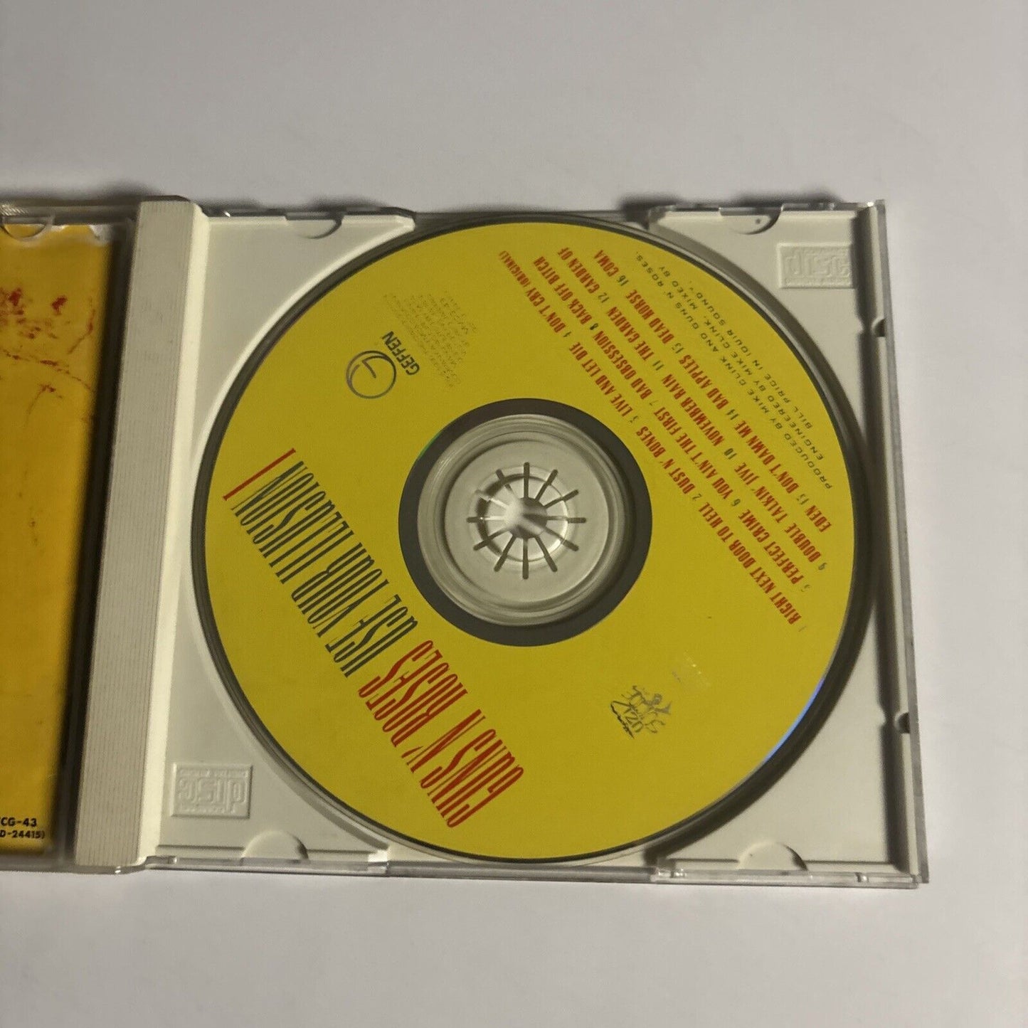 Guns N' Roses – Use Your Illusion I (CD, 1991) mvcg-43 Japan