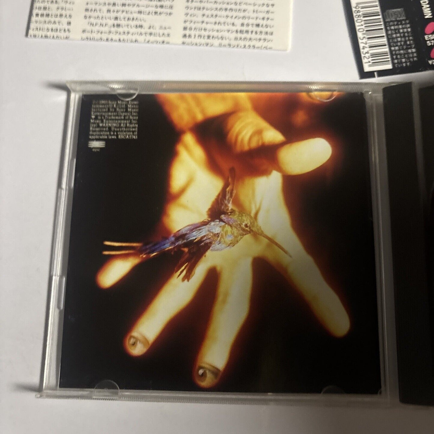 Terence Trent D'Arby – Symphony Or Damn (CD, 1993) esca-5743 Japan obi