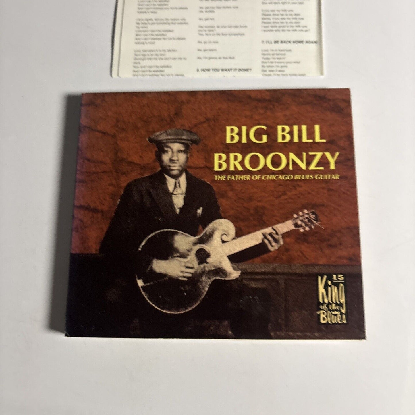 Big Bill Broonzy – The Father of Chicago Blues Guitar (CD, 1994) Japan Digipak